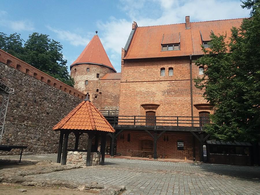 Na bytowskim zamku.