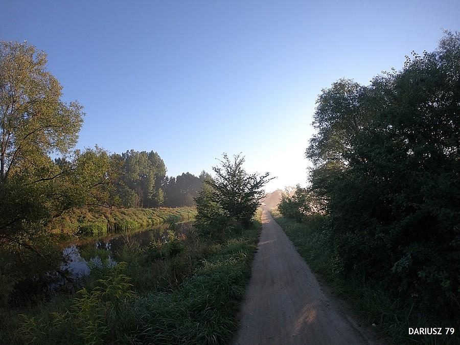 Będzin - Droga rowerowa - Wzdłuż Czarnej Przemszy
