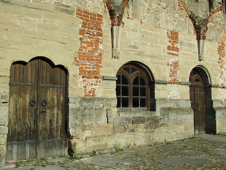 Zachowany klimat klasztoru cystersów