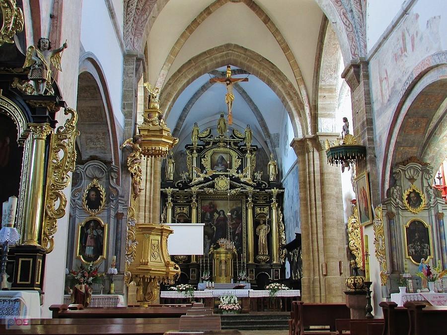 Koprzywnica - wnętrze kościoła św. Floriana