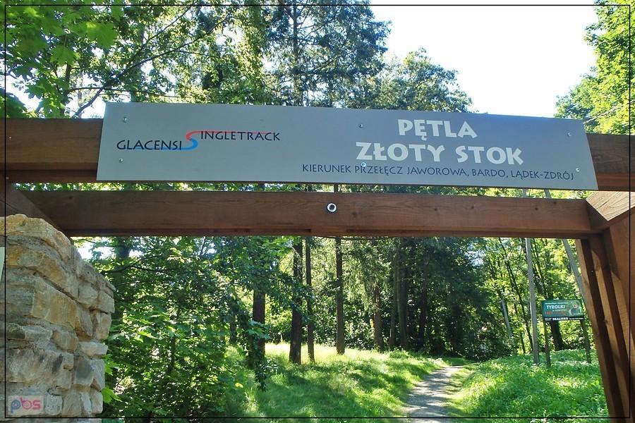 Wjazd na Pętlę Złoty Stok