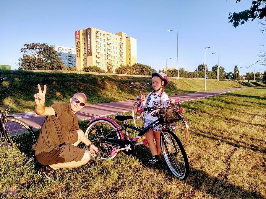 Z siostrzenicą Klarą