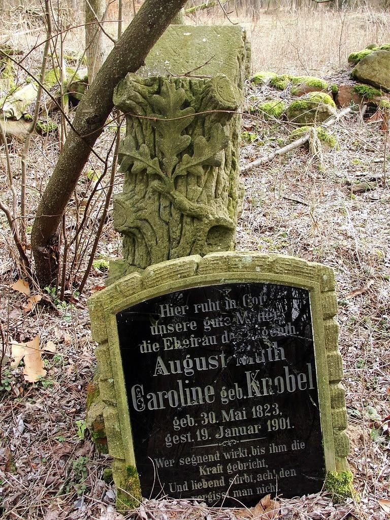 Cmentarz Niemiecki koło Bobrówka