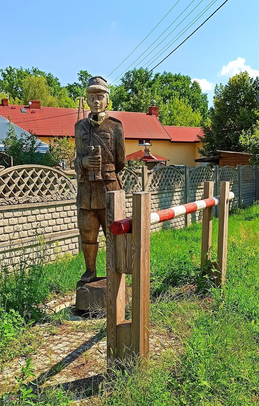 Ulica Graniczna w Trzcielu.