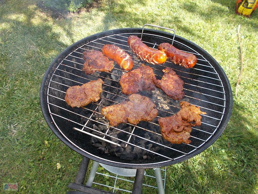 Grill na działce Dareckiego
