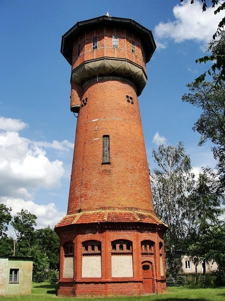 Wieża ciśnień z 1903 r. w Ośnie Lubuskim