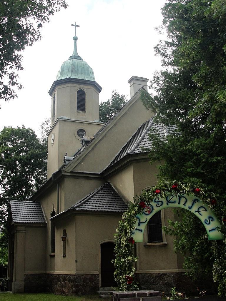 Neobarokowy kościół w Rosengarten
