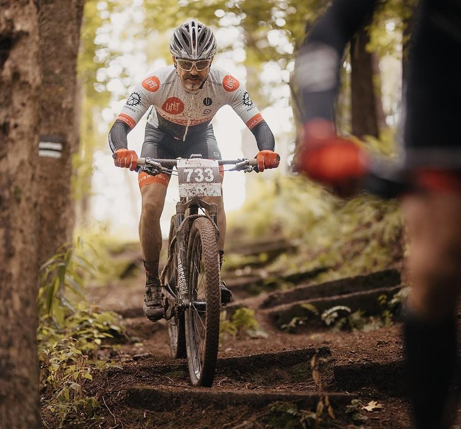 Cały urok prawdziwego MTB :)