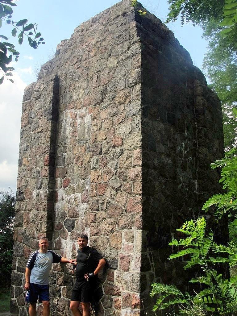 Koło Regionalistów pod wieżą Bismarcka w Boosen