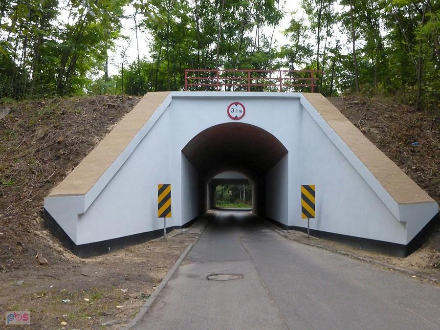 Jeden z "tuneli" na Drzymały