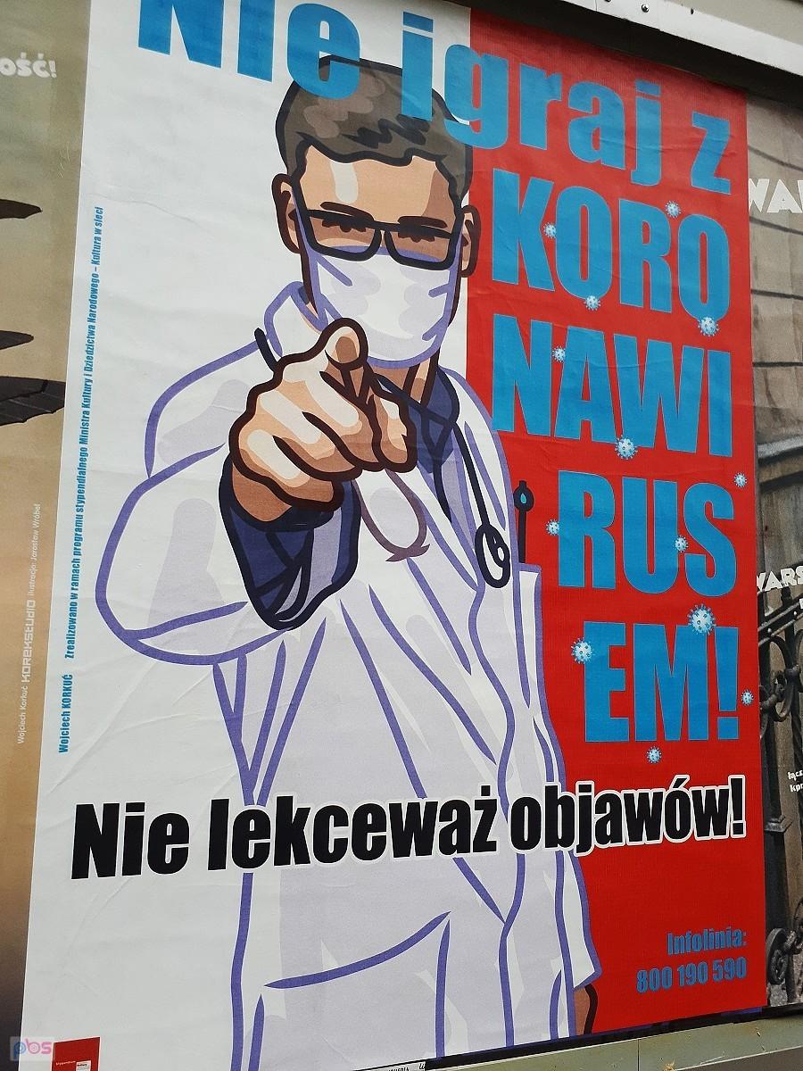 Plakat w al. Niepodległości