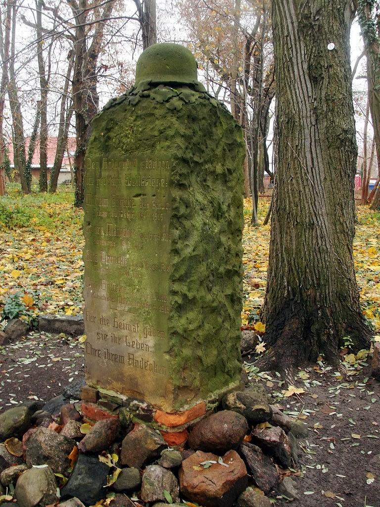 Pomnik w Markendorf