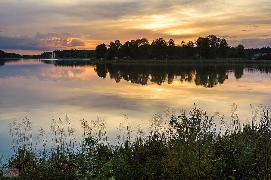 Słoneczny spektakl na zakończenie dnia