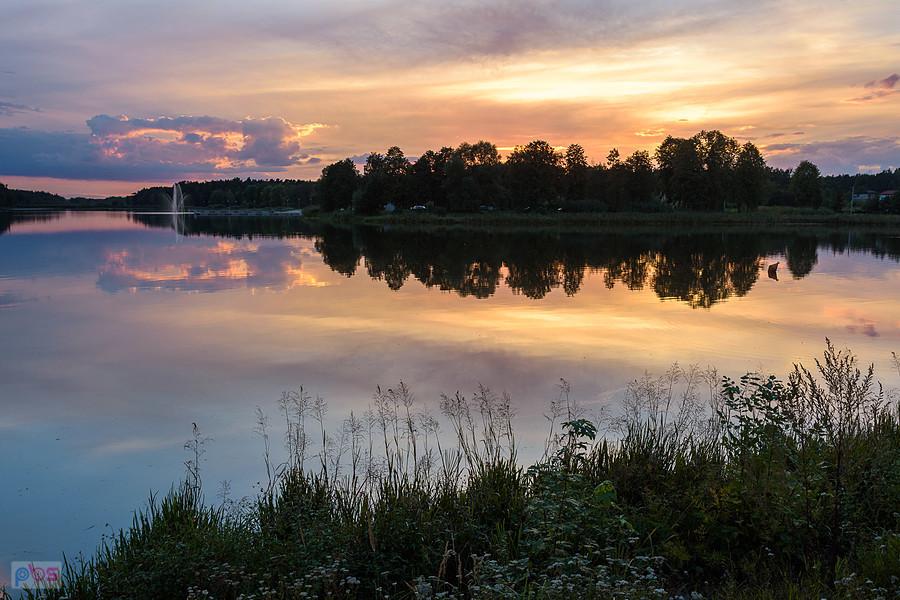 Słoneczny spektakl na zakończenie dnia