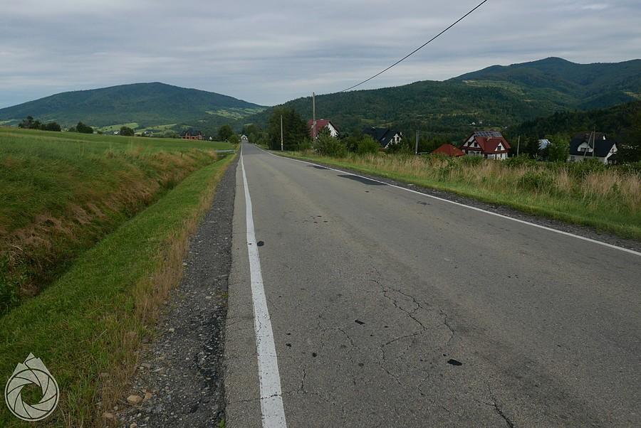 zjaaazd do Jurkowa pomiędzy Mogielicą a Łopieniem