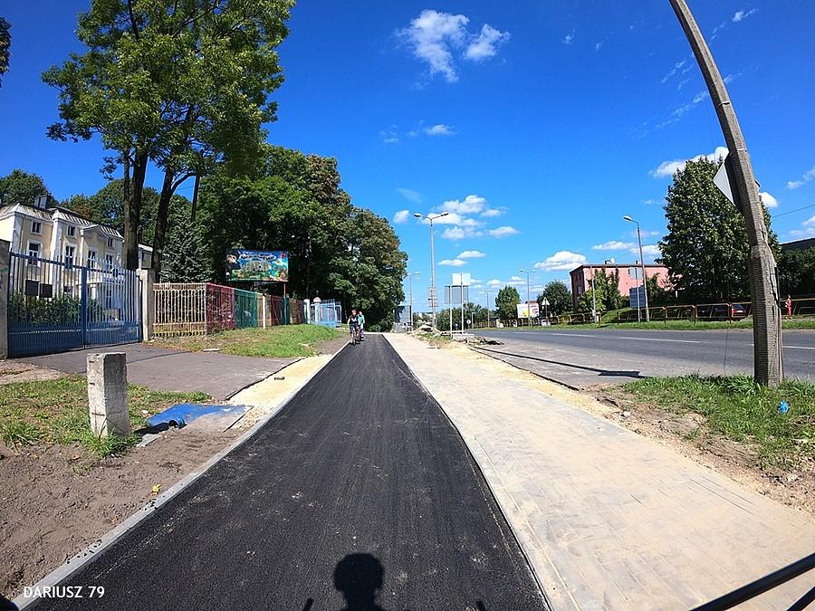 Sosnowiec - Mec - Brakujące drogi rowerowe nowa nawierzchnia :)