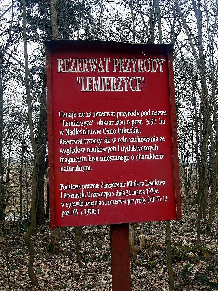 Rezerwat Przyrody "Lemierzyce"