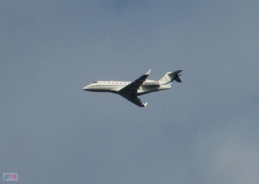 Odrzutowiec Bombardier Global Express linii ExecuJet Europe