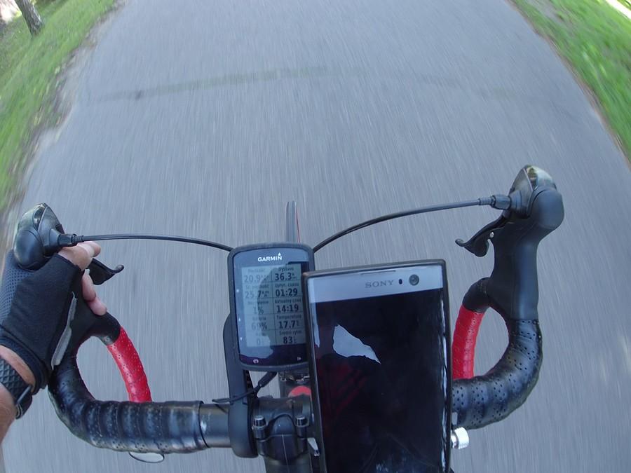Garmin nie kłamie, 25,7 km/h