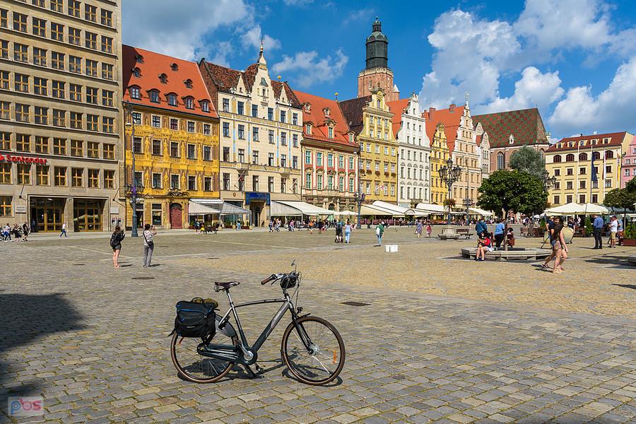 Obowiązkowe zdjęcie na wrocławskim rynku