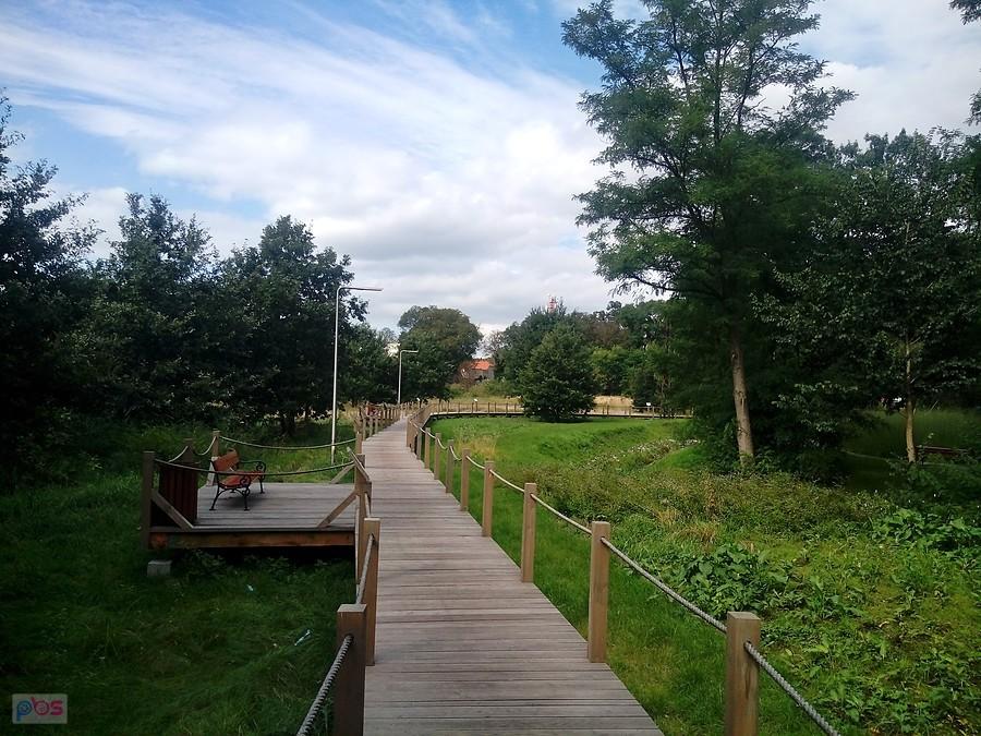 Ścieżka dydaktyczna w parku w Pyskowicach