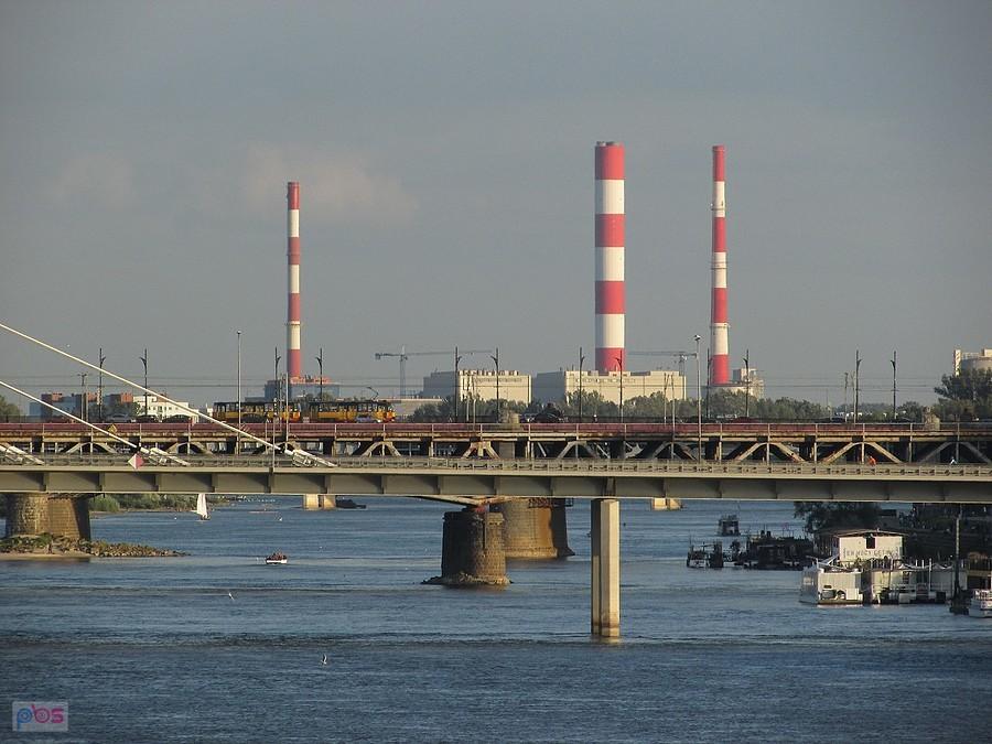 Trzy mosty i Elektrociepłownia Siekierki