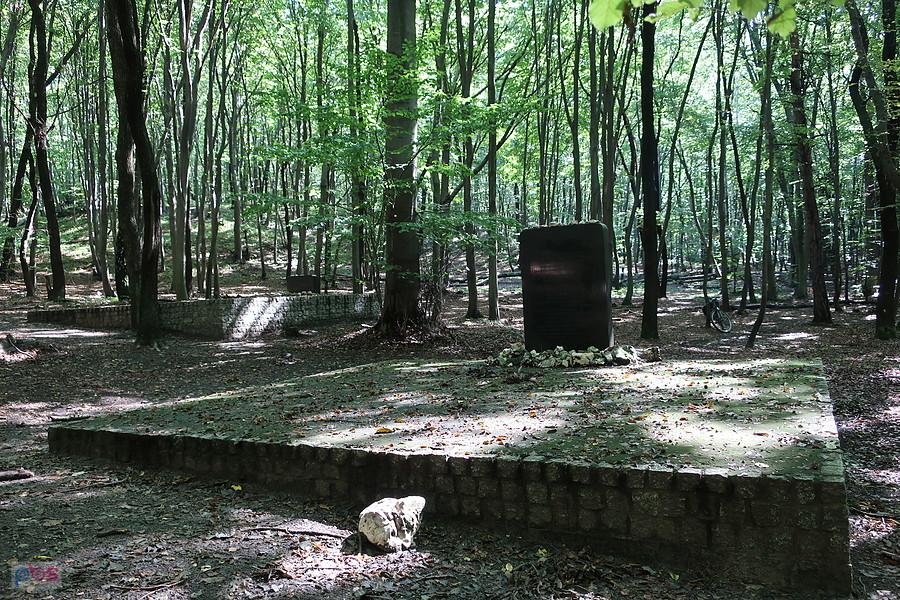 Skołczanka - groby 500 Żydów zamordowanych przez Niemców poczas II W.Ś.