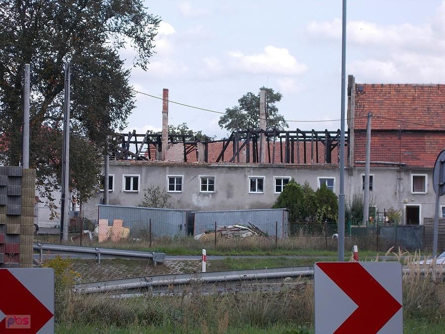 Spalony socjal w Bożnowie