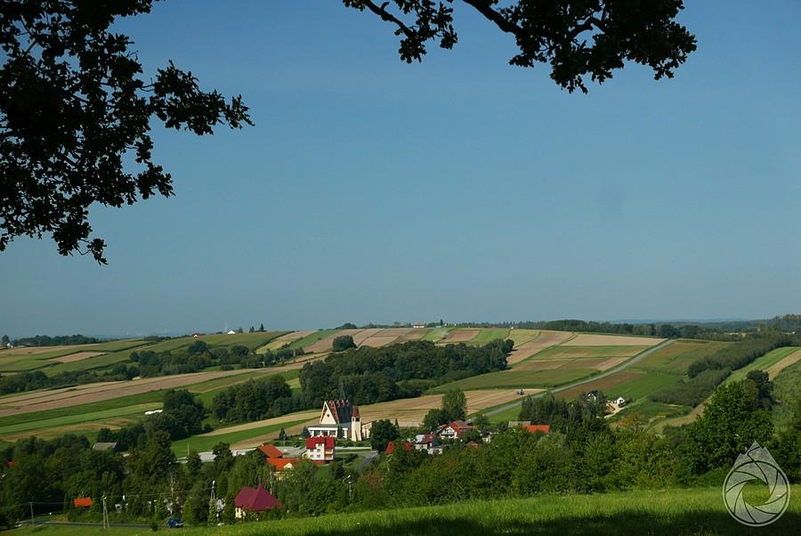ładny podjazd w okolicy Lgoty