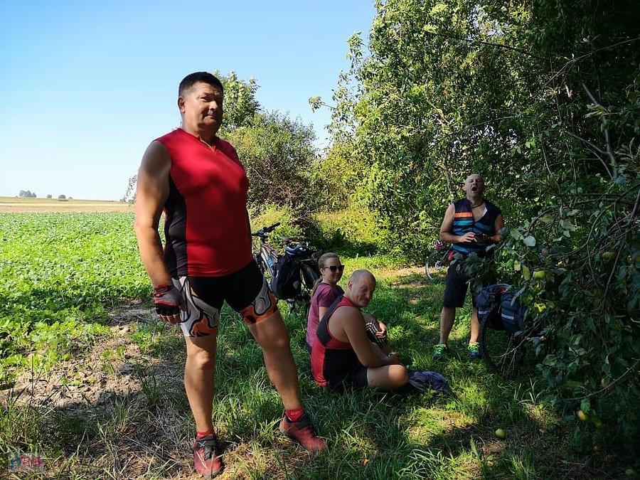 Bardzo zasłużony odpoczynek w cieniu drzew. Goździk dobranoc hihihi foto Waldek