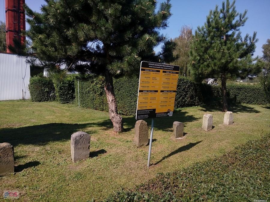Kolekcja kamieni granicznych pól górniczych