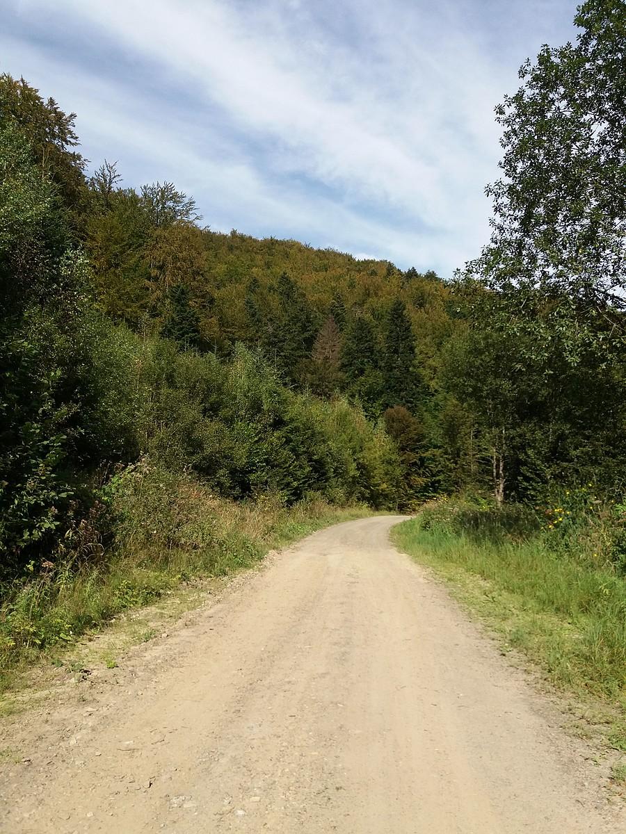 Jesień powoli wkracza w Bieszczady.