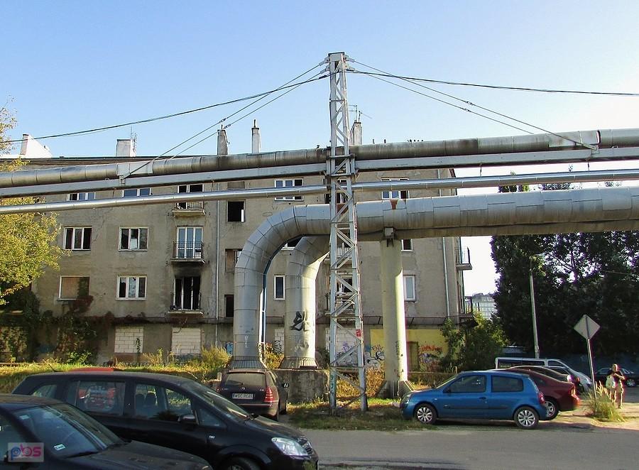 Instalacja Polfy nad ul. Karolkową
