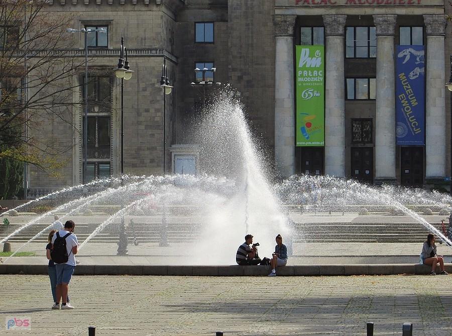 Fontanna pod Pałacem Kultury