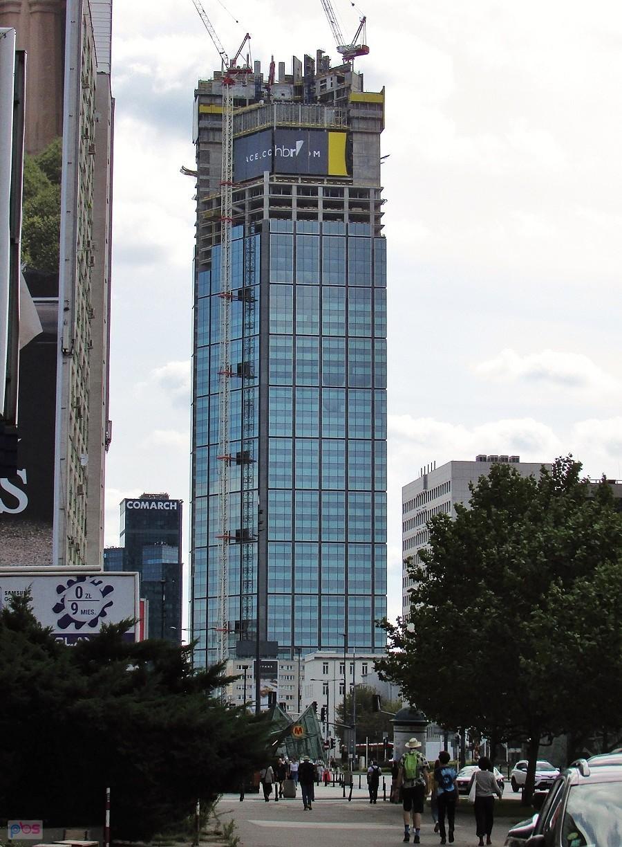 Varso Tower z al. JP II i Grzybowskiej