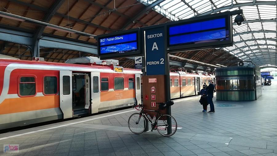 Na dworcu we Wrocławiu