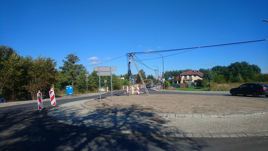 Nowe rondo w Wilczej Górze