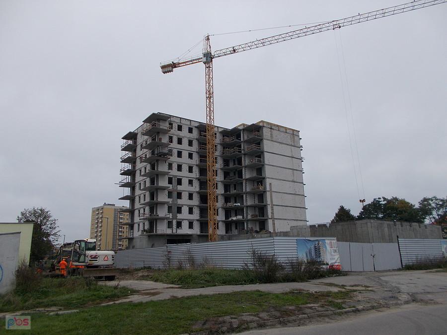 Budowa EL Tower - październik 2020