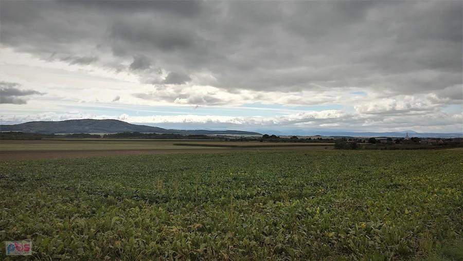 Panorama okolicy znad Sadów