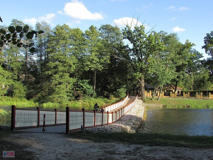 Mostek na Stawie Spalskim