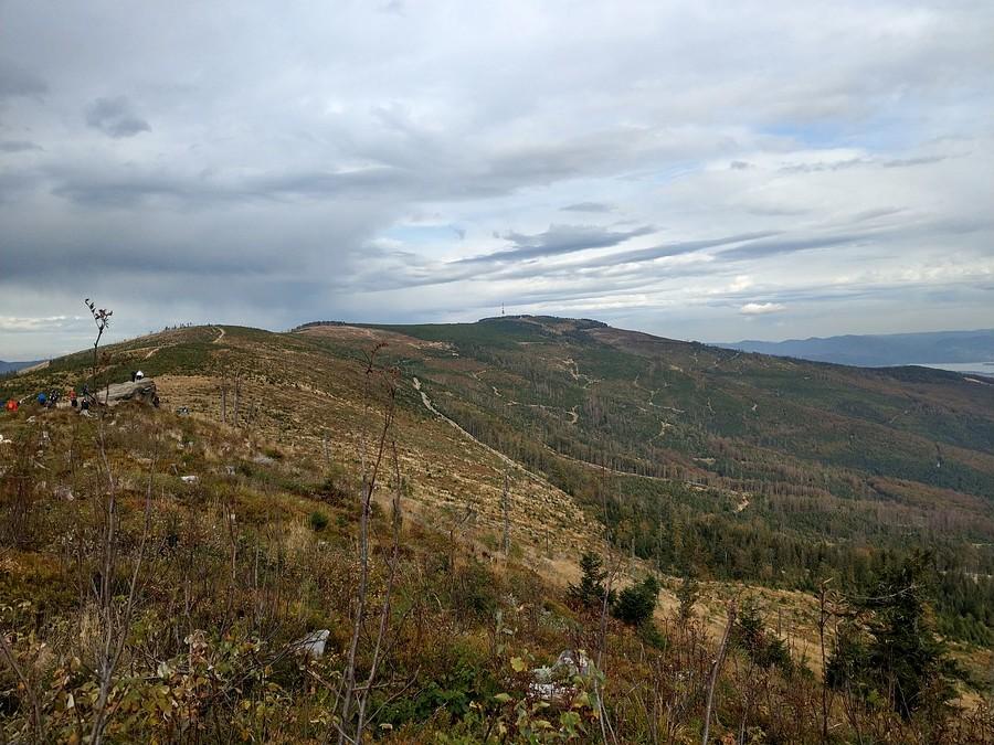 Widok na Skrzyczne