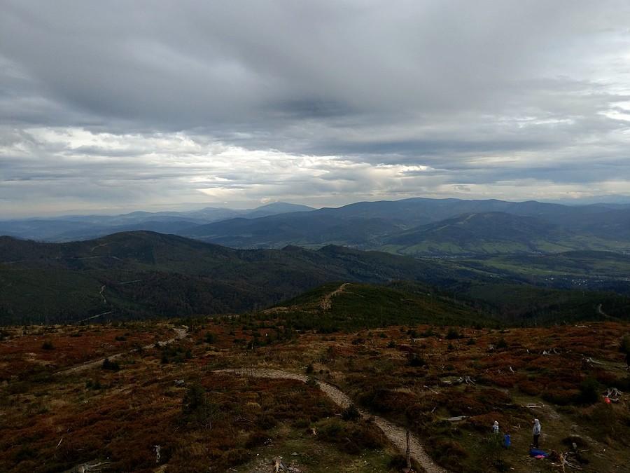 Widok z wieży na Baraniej