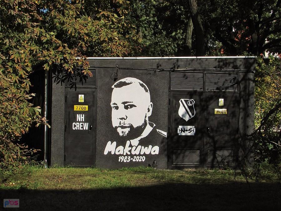 Mural kibica Legii który odszedł przedwcześnie