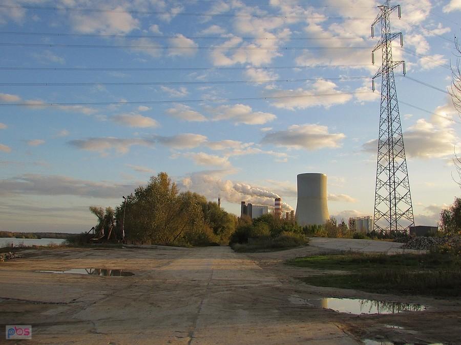 Wilczkowice Górne - nadbrzeże portowe i Elektrownia Kozienice