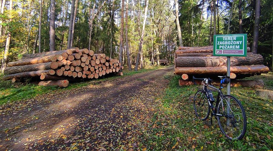Teren zagrożony człowiekiem :(