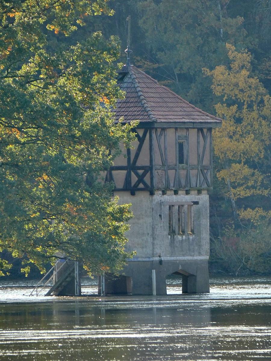 Odra zalała wieżę regatową nad Brieskower See