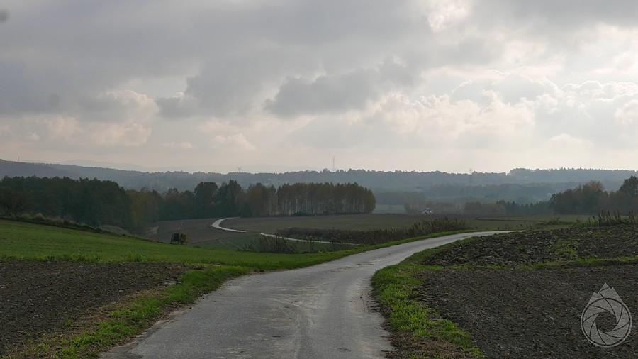 zakręty między polami za G.Św.Marcina