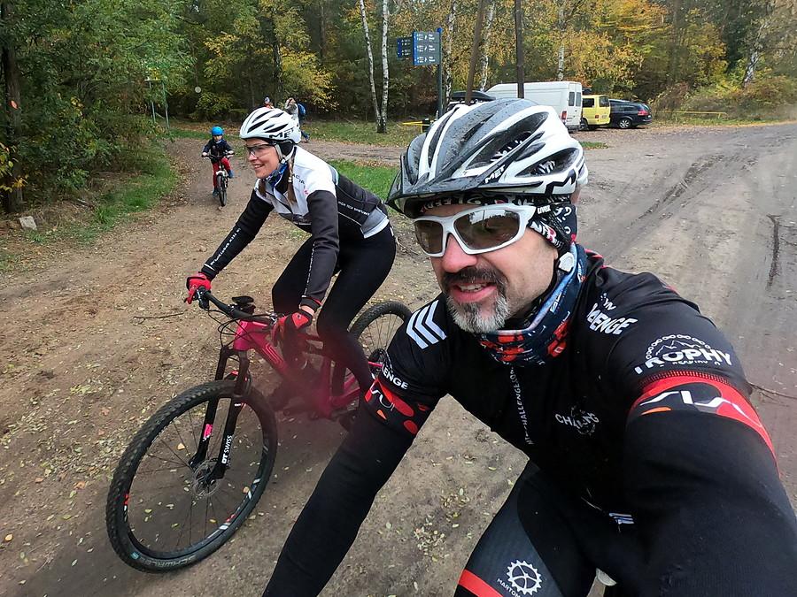 Jak fajnie znów pokręcić na MTB z Kasią :)