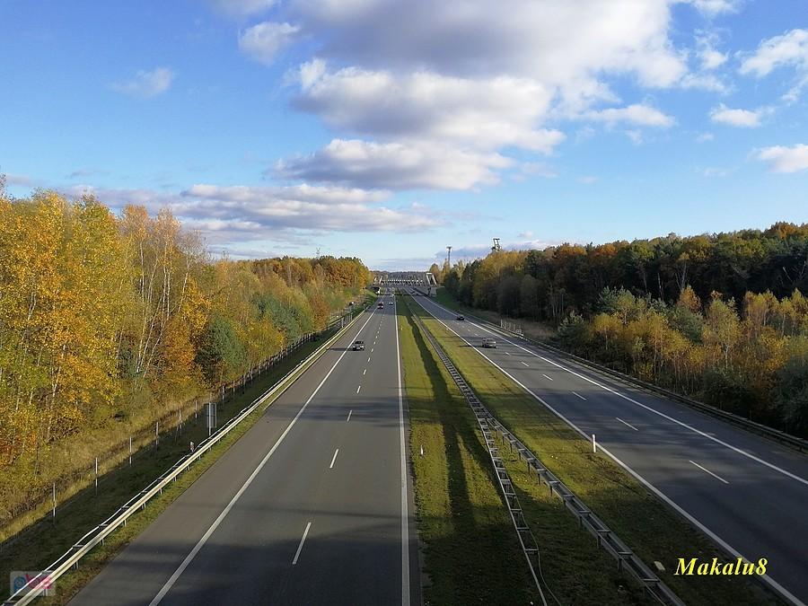 A4 w stronę Krakowa