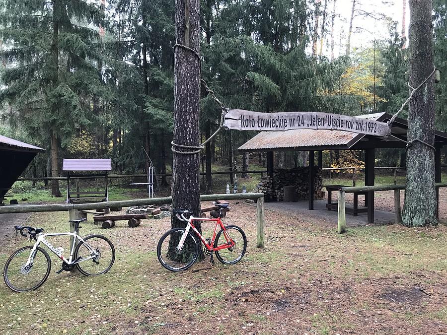 miejscówka w lesie - Koło Łowieckie Nr 24 "Jeleń"